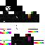 Minecraft skin texture, 64x64 pixels