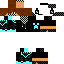 Minecraft skin texture, 64x64 pixels