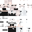 Red Minecraft skin texture, 64x64 pixels