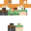 Minecraft skin texture, 64x64 pixels