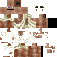 Minecraft skin texture, 64x64 pixels