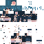 Minecraft skin texture, 64x64 pixels