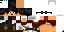 Minecraft skin texture, 64x32 legacy pixels