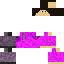 Minecraft skin texture, 64x64 pixels