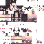 Minecraft skin texture, 64x64 pixels