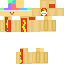 Minecraft skin texture, 64x64 pixels