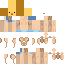 Minecraft skin texture, 64x64 pixels