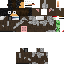 Minecraft skin texture, 64x64 pixels