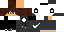 Minecraft skin texture, 64x32 legacy pixels