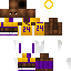 Minecraft skin texture, 64x64 pixels