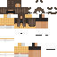 Minecraft skin texture, 64x64 pixels