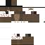Minecraft skin texture, 64x64 pixels