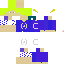 Minecraft skin texture, 64x64 pixels