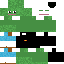 Minecraft skin texture, 64x64 pixels