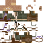 Minecraft skin texture, 64x64 pixels