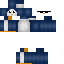 Minecraft skin texture, 64x64 pixels
