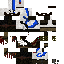 Minecraft skin texture, 64x64 pixels