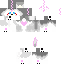 Minecraft skin texture, 64x64 pixels