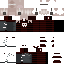 Minecraft skin texture, 64x64 pixels