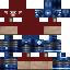 Minecraft skin texture, 64x64 pixels