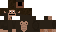 Minecraft skin texture, 64x32 legacy pixels