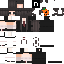 Minecraft skin texture, 64x64 pixels
