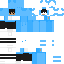 Minecraft skin texture, 64x64 pixels