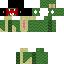 Minecraft skin texture, 64x64 pixels