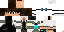 Minecraft skin texture, 64x32 legacy pixels