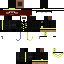 Minecraft skin texture, 64x64 pixels