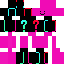 Minecraft skin texture, 64x64 pixels
