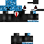 Minecraft skin texture, 64x64 pixels