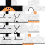 Minecraft skin texture, 64x64 pixels