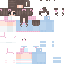 Minecraft skin texture, 64x64 pixels