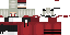 Minecraft skin texture, 64x32 legacy pixels