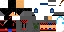 Minecraft skin texture, 64x32 legacy pixels