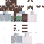 Minecraft skin texture, 64x64 pixels