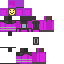 Minecraft skin texture, 64x64 pixels