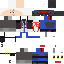 Minecraft skin texture, 64x64 pixels