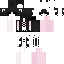 Minecraft skin texture, 64x64 pixels