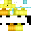 Minecraft skin texture, 64x64 pixels