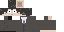 Minecraft skin texture, 64x32 legacy pixels