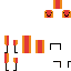 Minecraft skin texture, 64x64 pixels