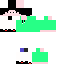 Minecraft skin texture, 64x64 pixels