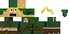 Minecraft skin texture, 64x32 legacy pixels