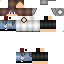 Minecraft skin texture, 64x64 pixels