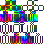 Minecraft skin texture, 64x64 pixels