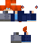 Minecraft skin texture, 64x64 pixels