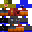 Minecraft skin texture, 64x64 pixels