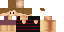 Minecraft skin texture, 64x32 legacy pixels